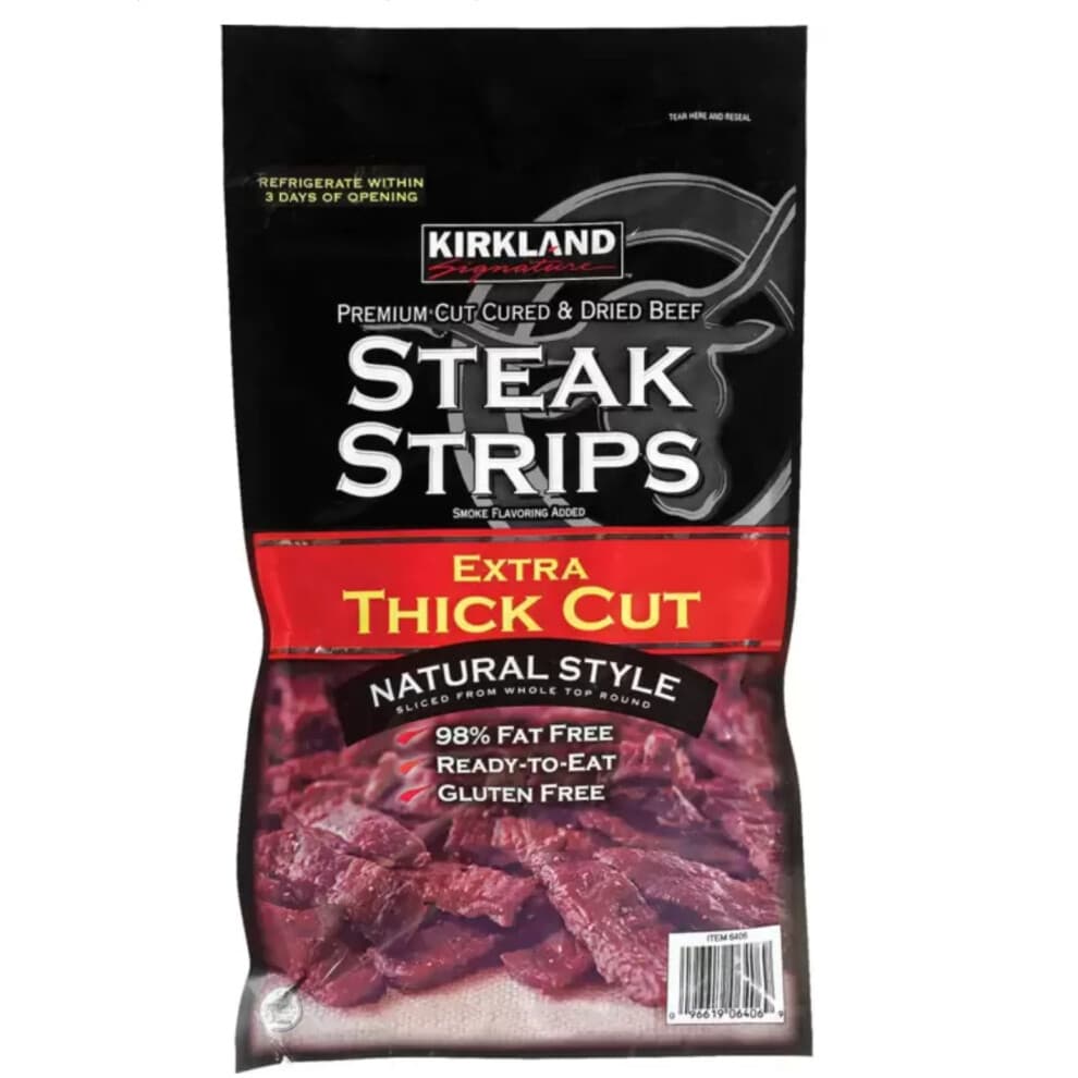 Kirkland Signature Extra Thick Cut Steak Strips 300g