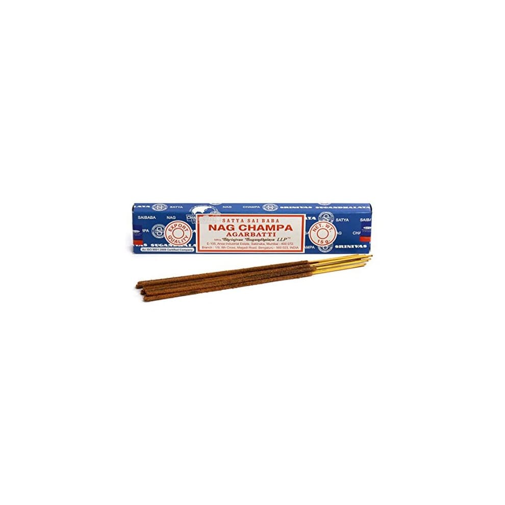 3 Packs Origional Satya Sai Baba Nag champa Incense Sticks Joss Insence - Insense 15g Box Nagchampa Agarbatti