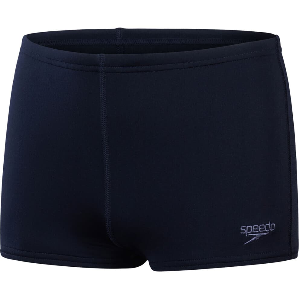 (7-8) Speedo Swimming Boys Shorts ECO Endurance+ Aquashort - True Navy