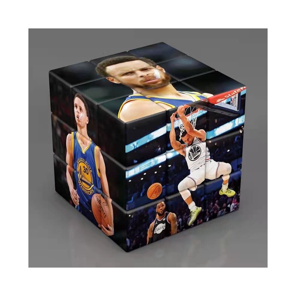 (Curry) Football and Basketball Star Magic Cube