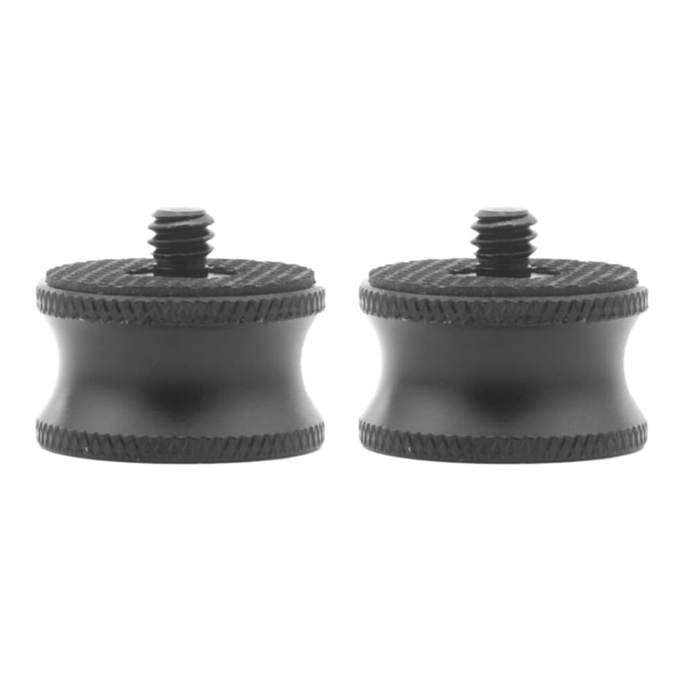 2X 3/8 to 1/4 Adapter Mini 3/8 Female to 1/4 Male Adapter Screw Mount Camera Tripod Ball Head for Photography Studio