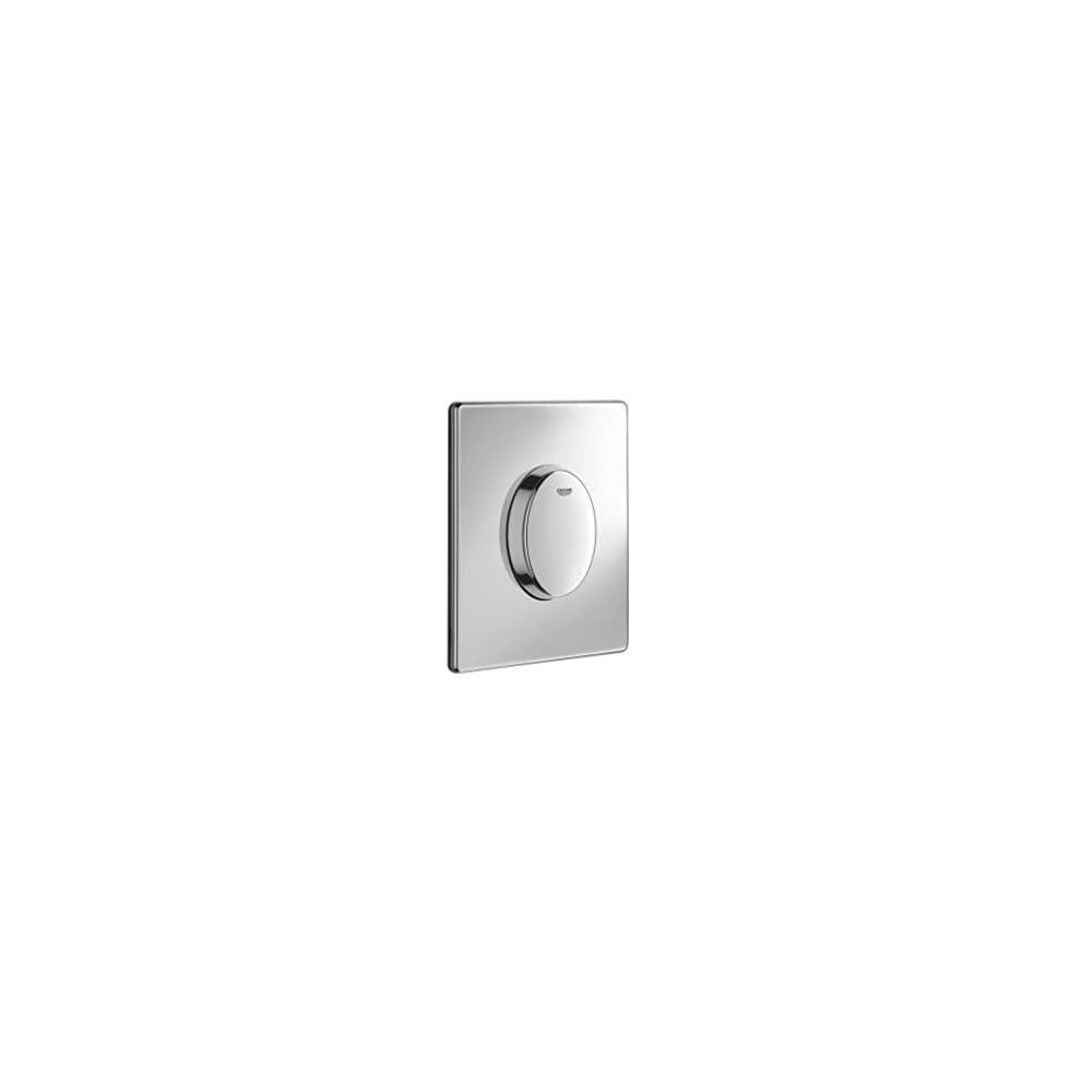 38564000 Skate Air WC Wall Plate Chrome