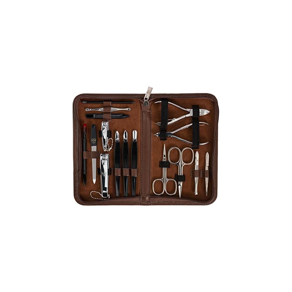 Exclusive 16Piece MANICURE PEDICURE NAIL CARE set Brand quality since 1927