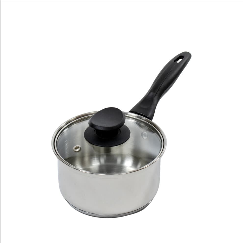 (16 cm) Blackmoor Stainless Steel Saucepans with Lids