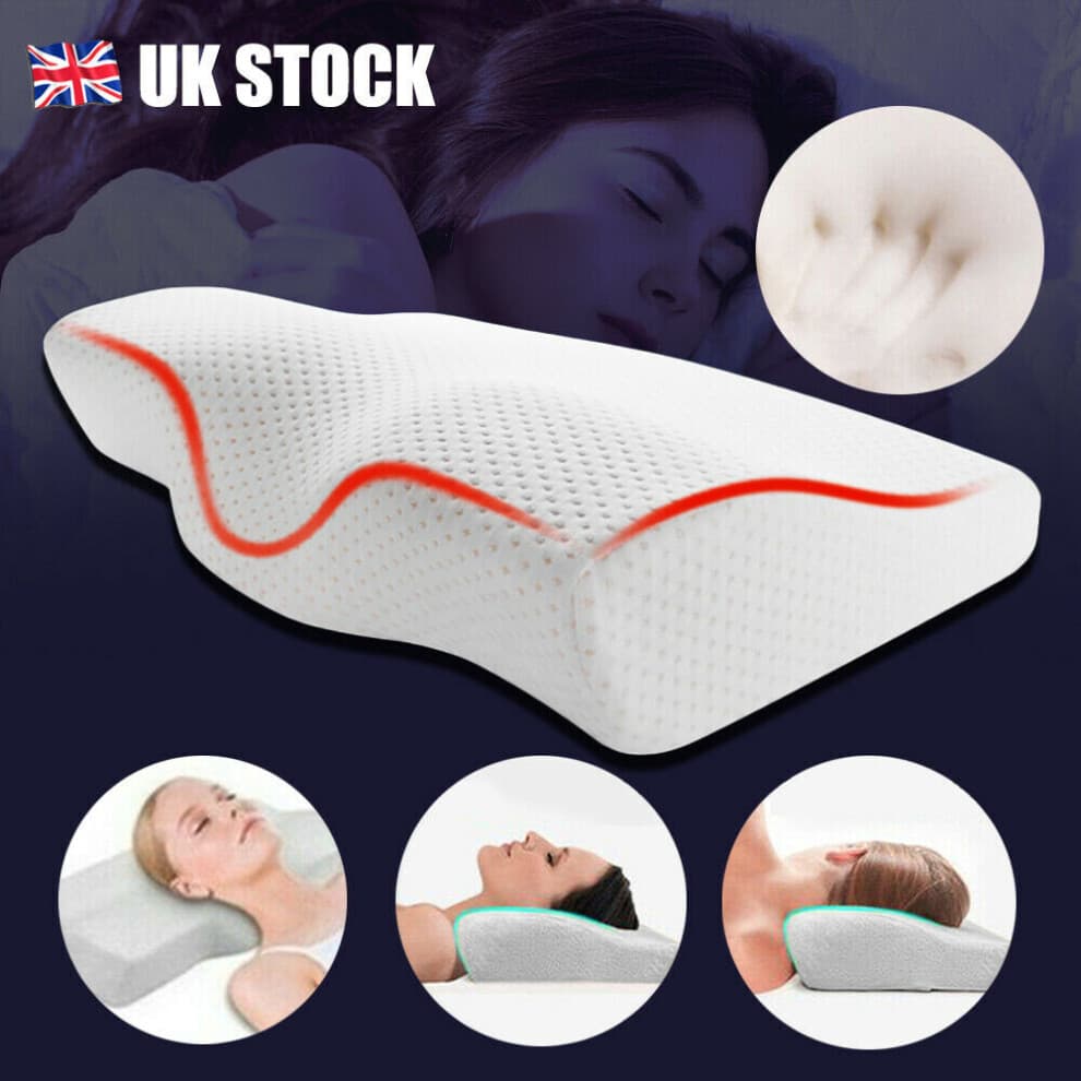 Orthopaedic Memory Foam Sleep Pillow Cervical Head Neck Back Support