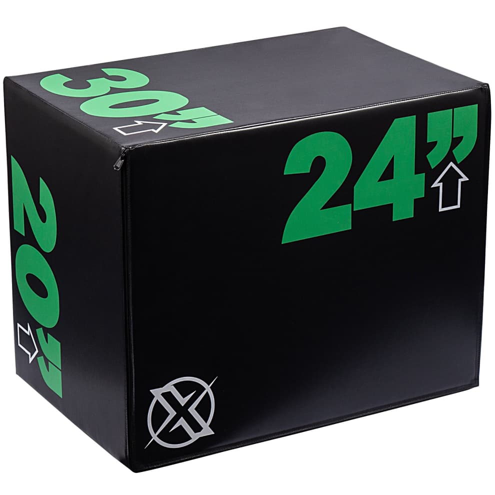 (20" x 24" x 30") RIP X Soft 3 Sided Plyo Squat Jump Box