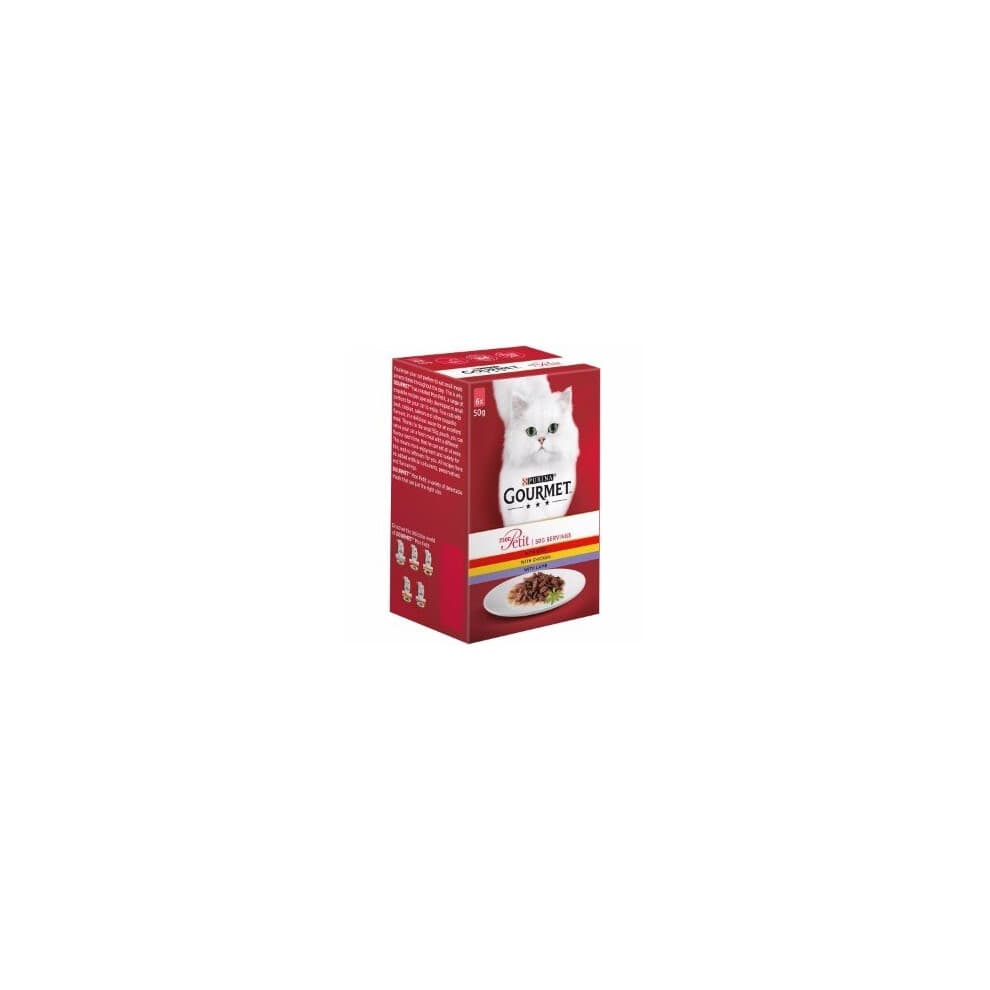 Gourmet Mon Petit Meat 6x50g (Pack of 8)