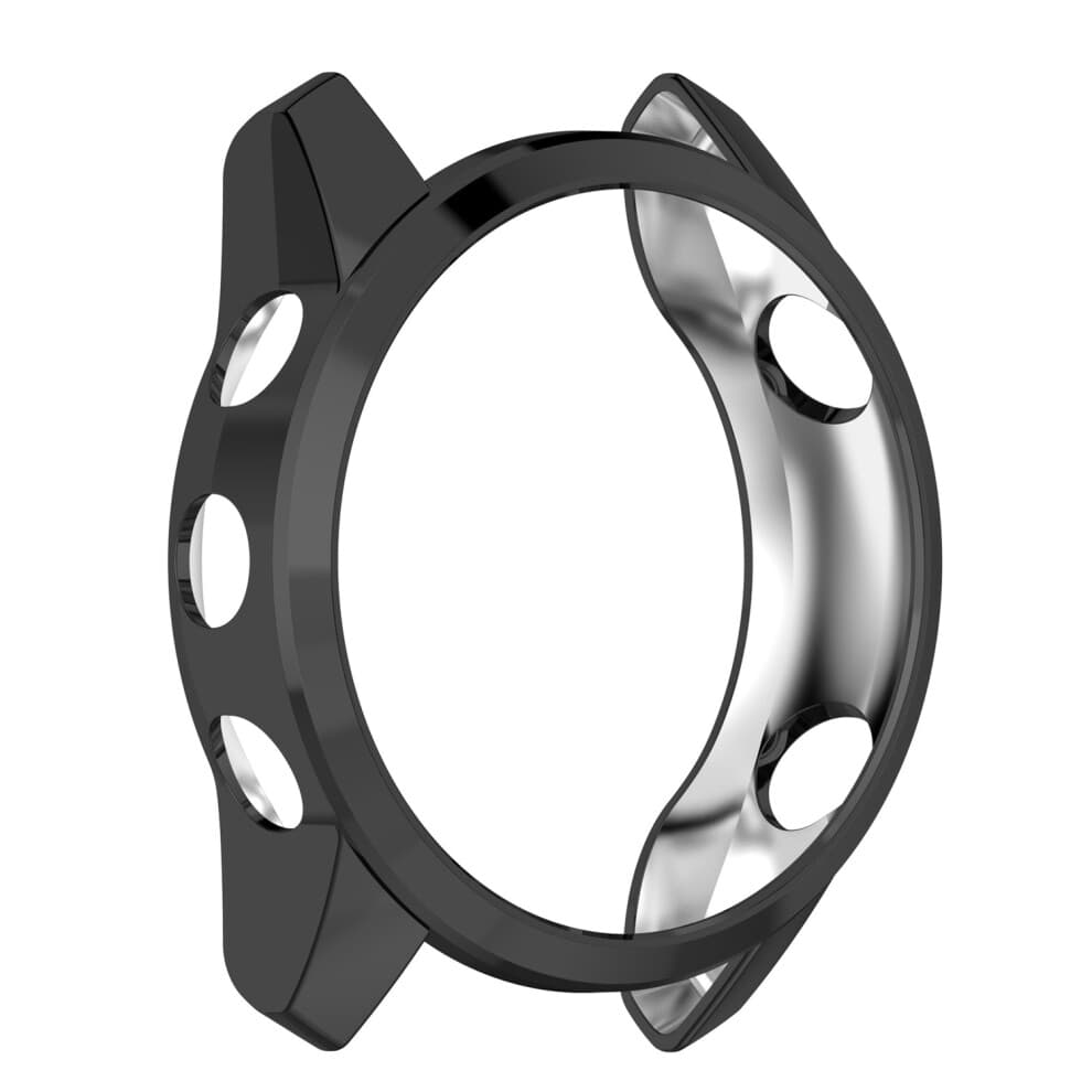 TPU Protective Case for Forerunner 745 Watch Cover Protector Frame for Forerunner745 Shell Black