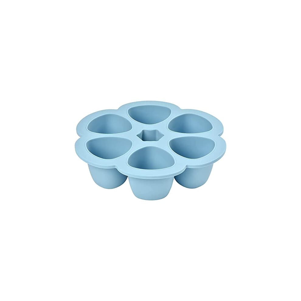BÉABA, Silicone Multi-Containers, Premium-Quality for Baby, Extreme Heat Resistance, Oven and Microwave, 6 Separate
