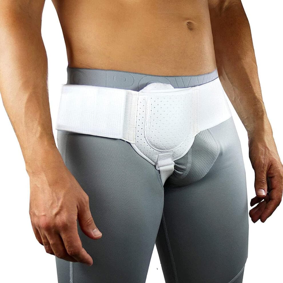 Hernia Belt For Men Hernia Truss,Inguinal Hernia Support For Men For Left or Right Side, Post Surgery Men's Inguinal Hernia Support Truss For Inguinal