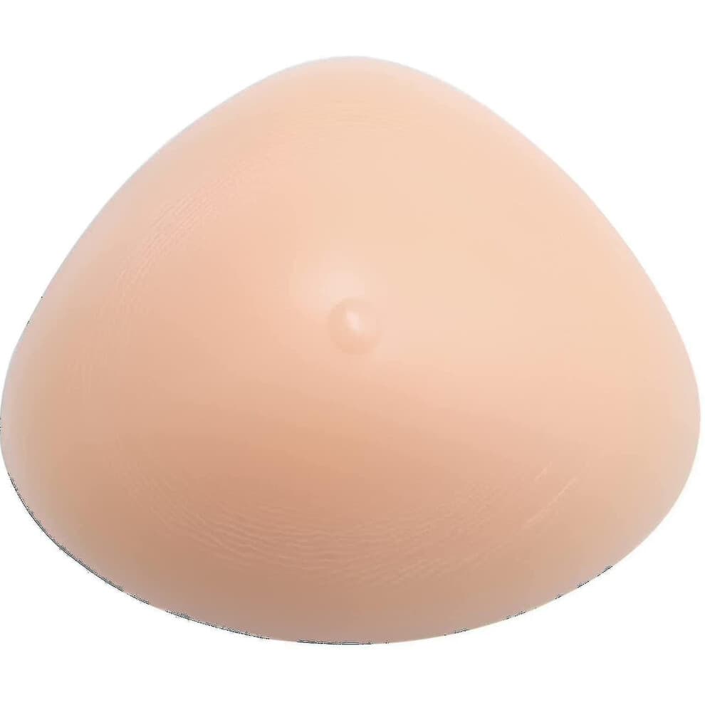 (A pair 600G) 1 Pair Silicone Breast Form Triangle Mastectomy Prosthesis Bra Pad Enhancer