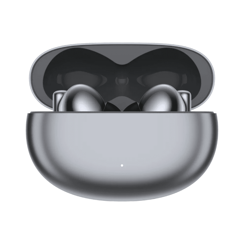 (Silver) HONOR CHOICE Earbuds X5 Pro 46dB Adaptive Active Noise Cancellation Support