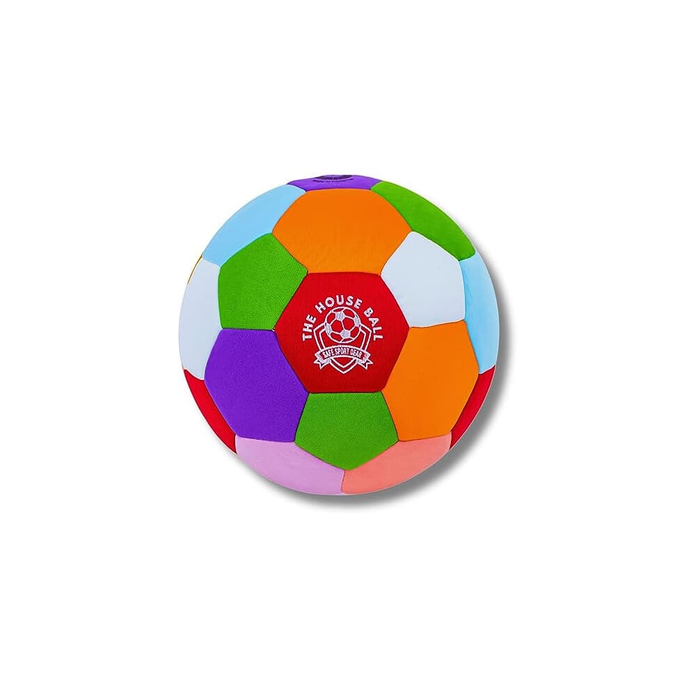 The House Ball - The Original Soft and Safe Indoor Football Size 4 - Created for Inside Your Home and Yard - Fun Football Gift - Awesome Kids Football