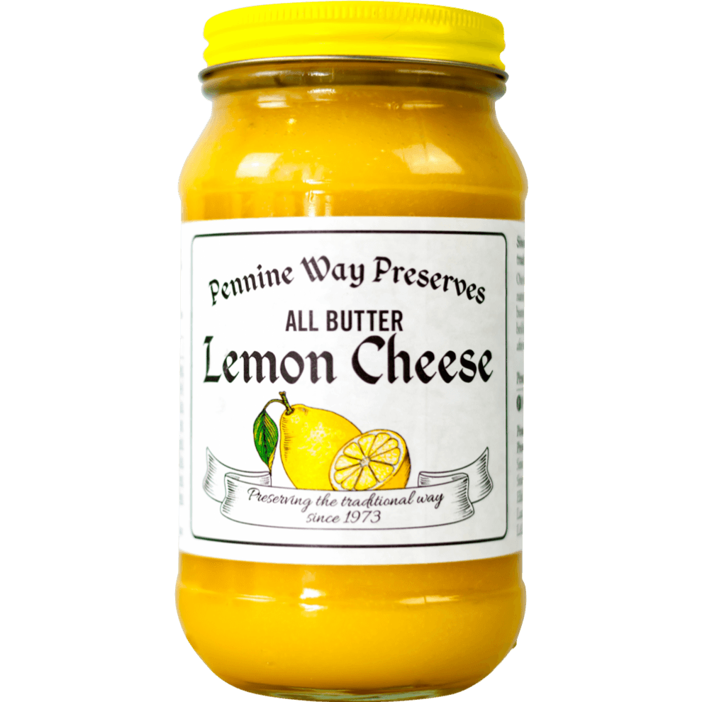 PENNINE WAY PRESERVES All Butter Lemon Cheese 340g (Pack of 12)