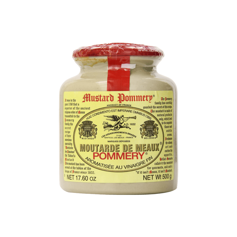 POMMERY Moutarde de Meaux 500g (Pack of 12)