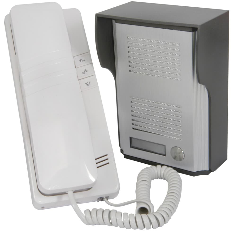 Wired Door Entry Phone Receiver System -100m Range- Security Intercom - Outdoor