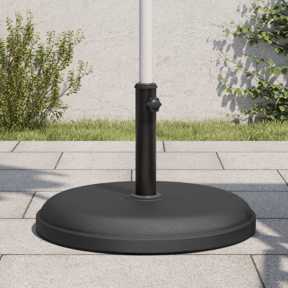 vidaXL Parasol Base for 1.3/1.4/1.5 Poles 55.1 lb Round