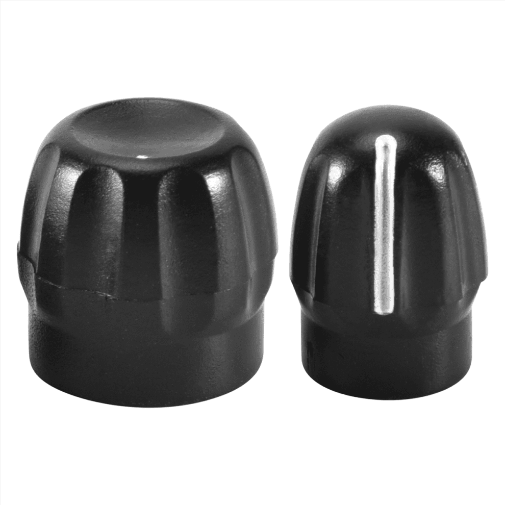 Chunky Volume Knob + Channel Selector Knob for Motorola Radios HT750