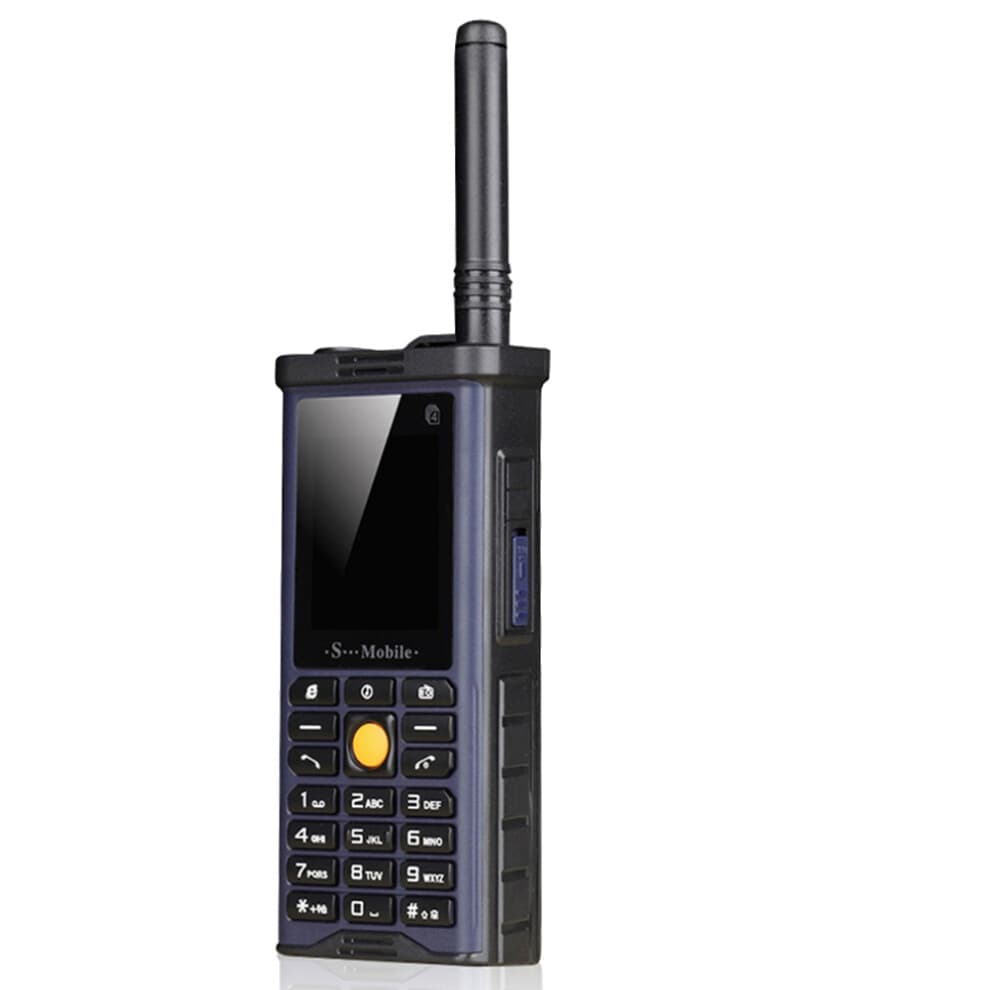Rugged Outdoor Mobile Phone Big Power Long Standby Antenna-Dark Blue