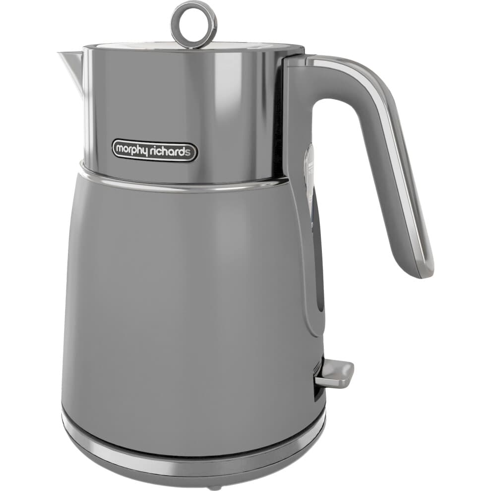 Morphy Richards Signature Grey Kettle  1.5L with Rapid Boil