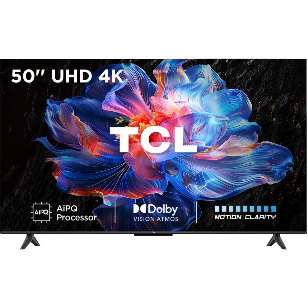 TCL V6C 50" 4K Ultra HD Smart Google TV [2025] ”“ Sharp, Immersive & Responsive