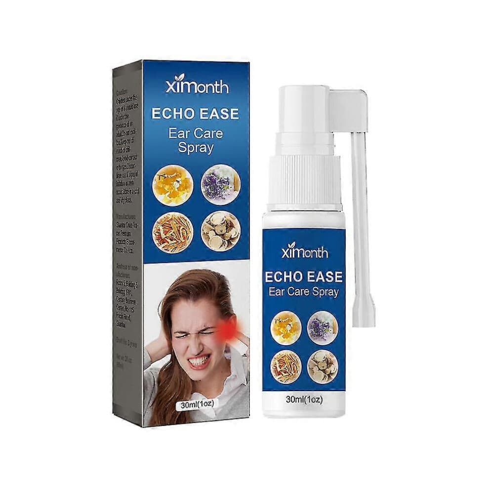 New XIMONTH Tinnitus Relief Spray Relieves Ear Plugs, Tinnitus, Back And Ear-3549912535035