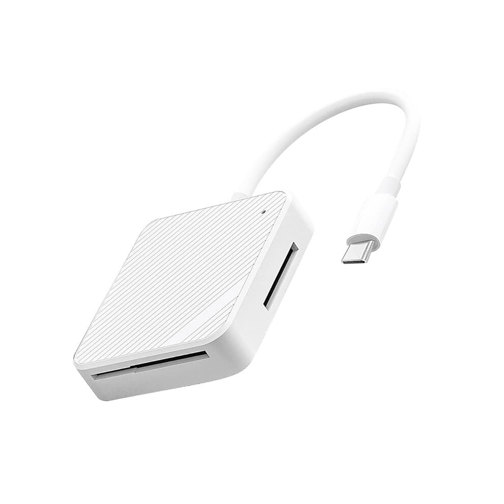4 in 1 Memory Card Reader Adapter Type C USB-C Smart Media OTG