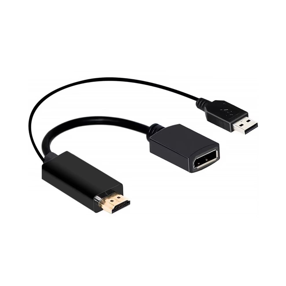 4K 60Hz -Compatible to Displayport Adapter Cable 1080P 120Hz