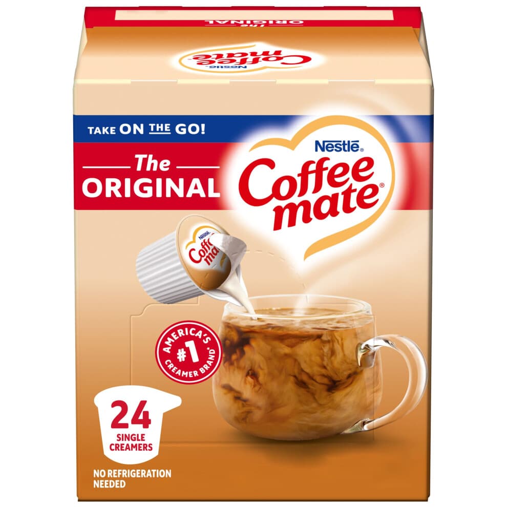 Nestle Coffee mate Original Liquid Coffee Creamer Singles  24 Count