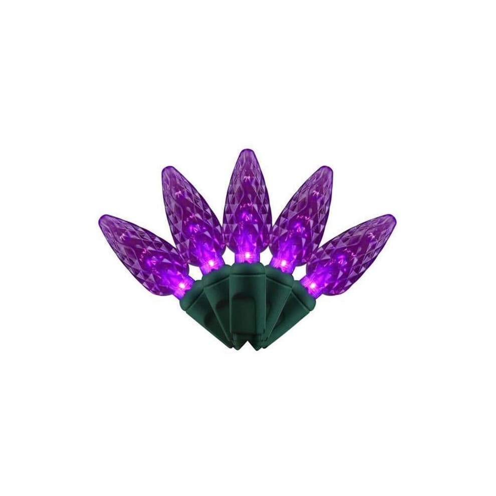 Celebrations  Platinum LED String Lights, Purple - 100 Count