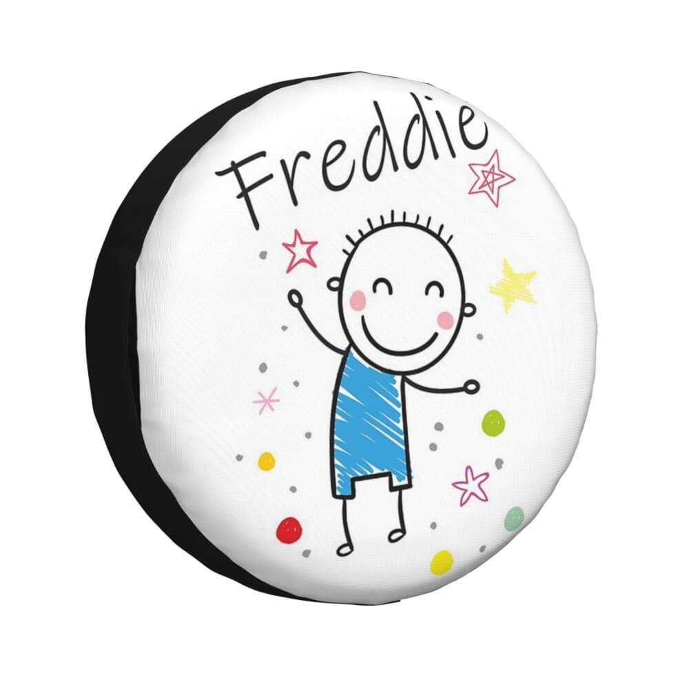 (Freddie_1331) Spare Tire Cover for RV Trailer, Waterproof Wheel Covers Protectors Camper Fit for Jeep Wrangler Rv SUV Van Truck Travel Vehicle / 14 1