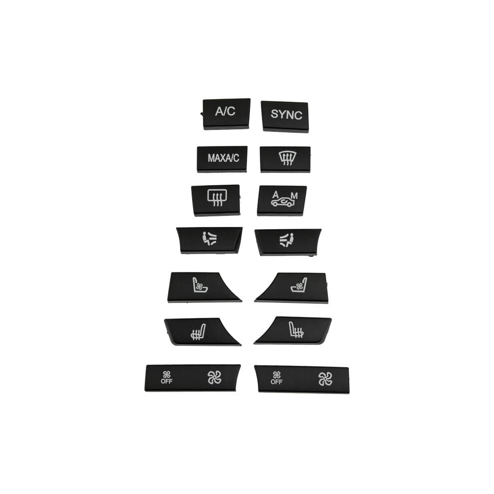 REPAIR KIT NAKŁADEK PRZYCISKÓW FOR KLIMATYZACJI BMW 5 F10 2012-