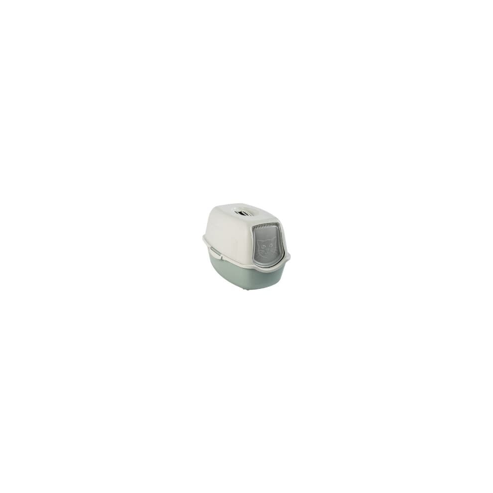 ROTHO Bailey Hooded litter box Green, White