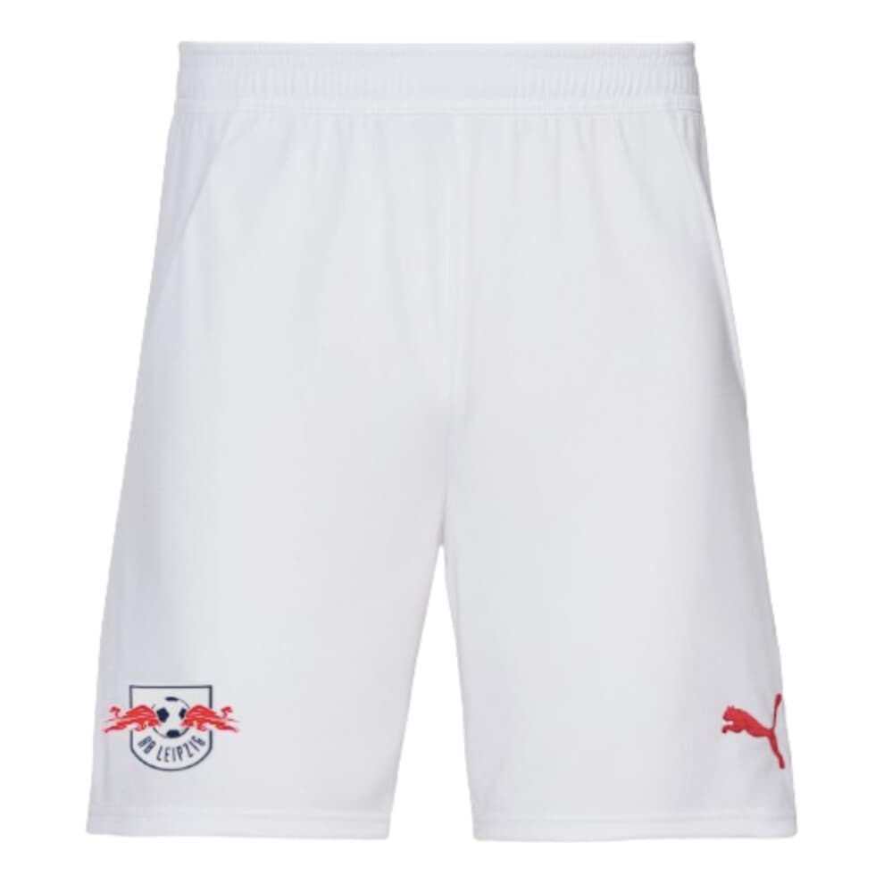(XXL) 2024-2025 Red Bull Leipzig Home Shorts (White)