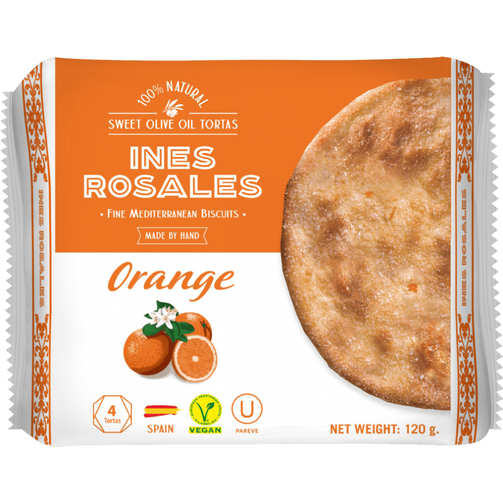 Ines Rosales Sweet Olive Oil Tortas With Orange 120G
