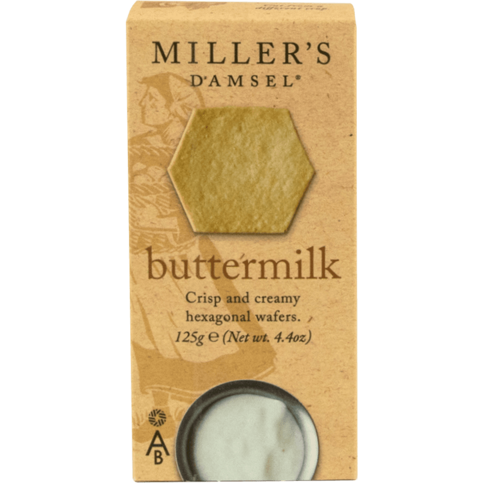Artisan Biscuits Miller's Damsel Buttermilk Wafers 125G