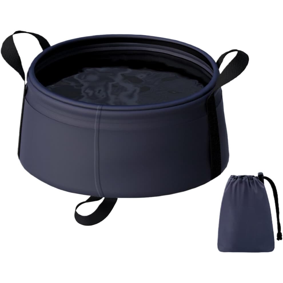 Foldable Washing Bowl - Household Bucket | Foldable Tub as Kitchen Sink, for Baby & Foot Bath, Indoor & Outdoor Use