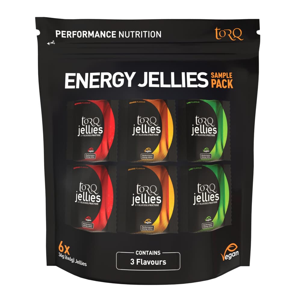 Energy Chews for Running - Fast-Release Energy Gummies for Cycling & Endurance Sports | High Carbohydrate Dual Glucose & Fructose Gels | Flavoured