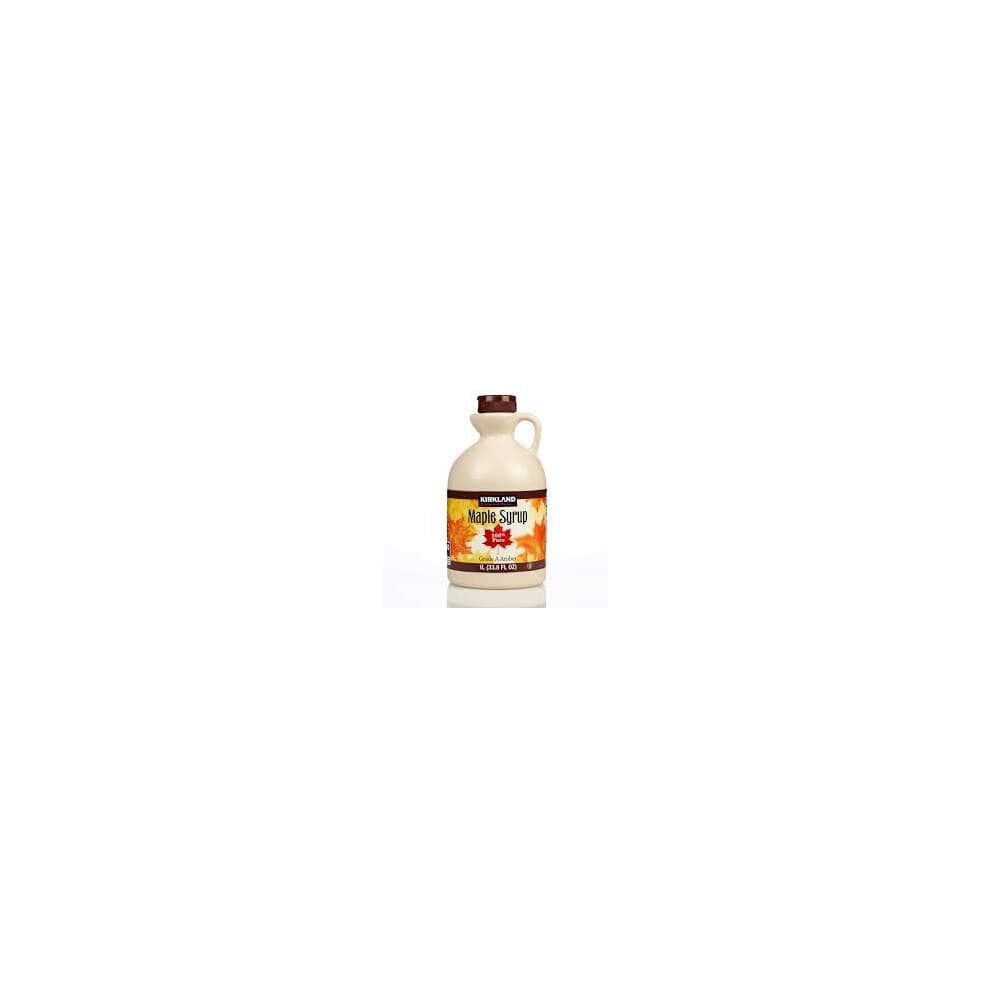 Kirkland Signature Canadian Maple Syrup - 6 x 1L - Grade A Amber