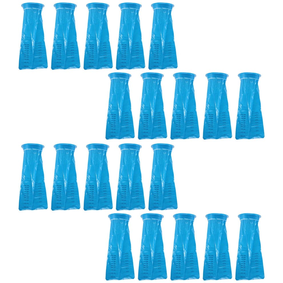 20Pcs Disposable Vomit Bags , Emesis Bags, Aircraft & Car Sickness Bag, Nausea for Travel Motion