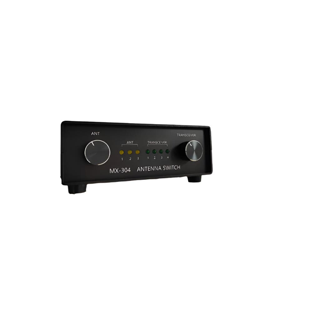 Aisanray MX 304 Antenna Switch for SDR Transceivers - Connect 3 Antennas to 4 Transceivers