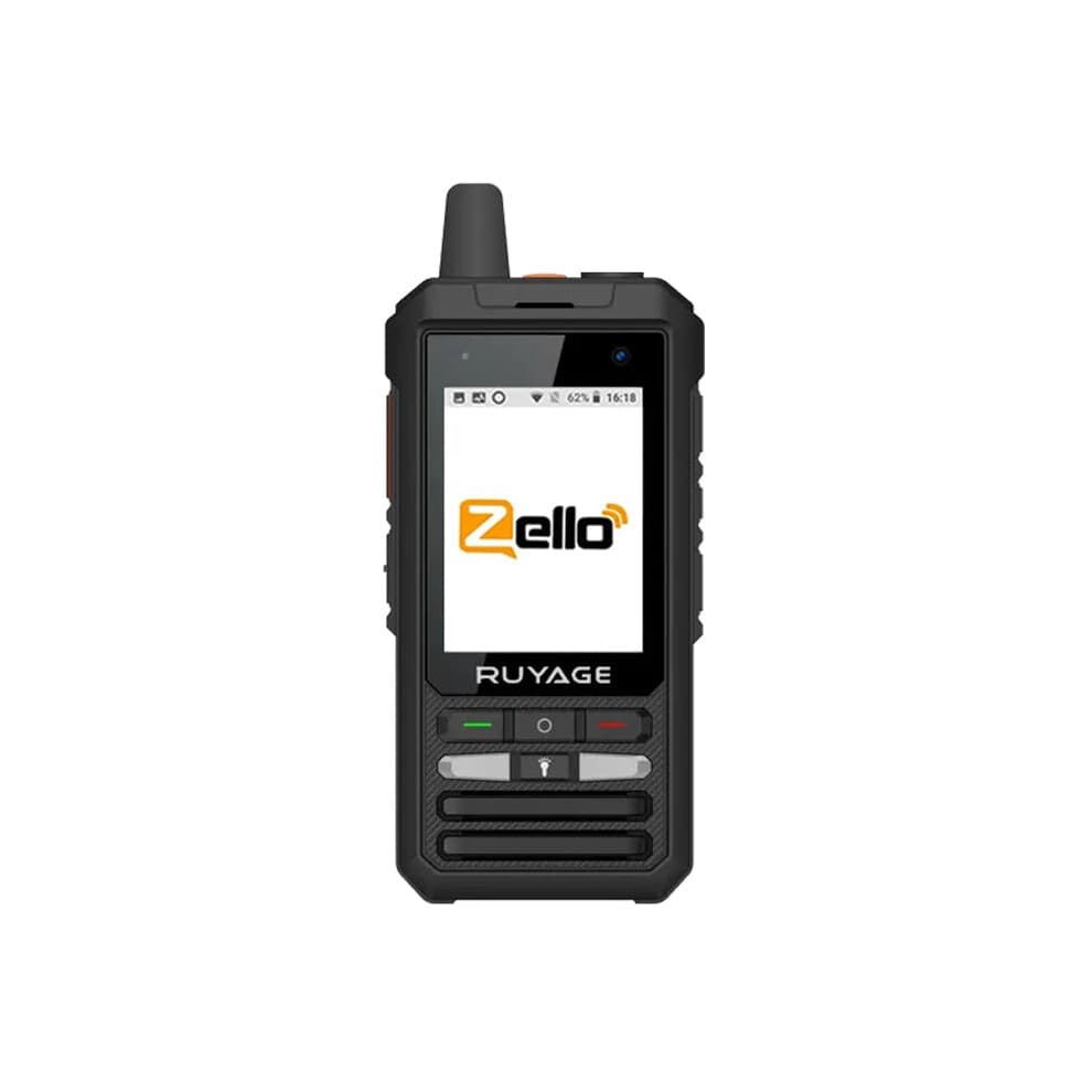 RUYAGE ZL80 4G Walkie Talkie Smartphone with Zello App, 100-Mile Long Range, WiFi, Camera, GPS, and Android OS