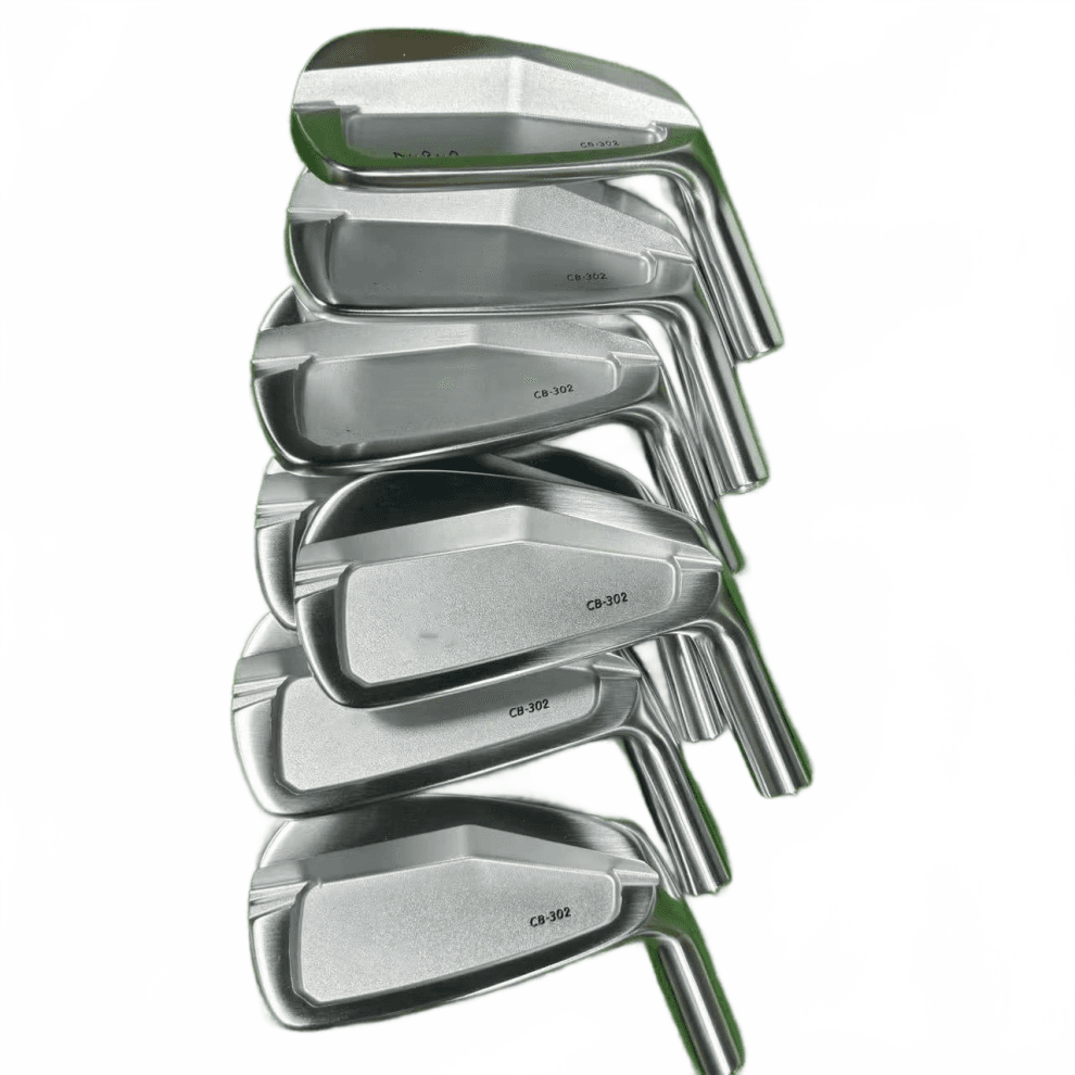 CB 302 Forged Golf Iron Set - 7 Piece (4-PW) with Optional Shaft and Head Covers