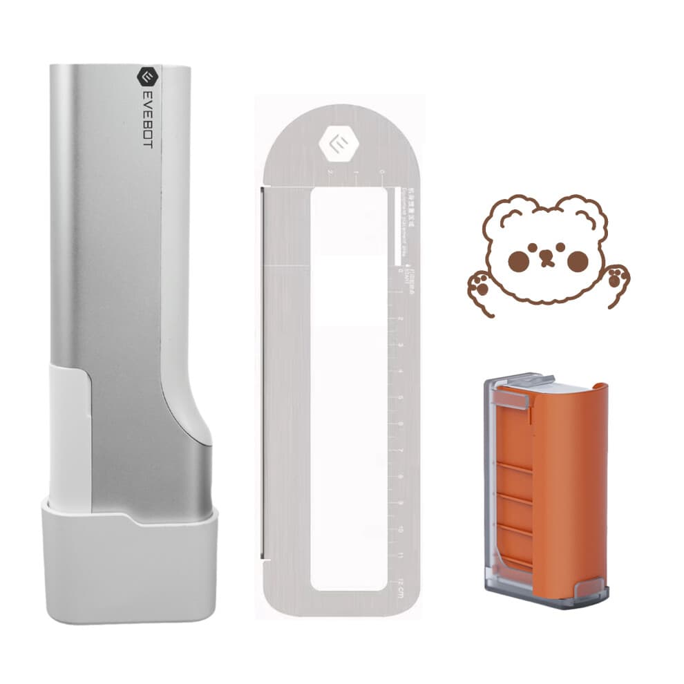 Printpen Handheld Food Printer Portable Mini Art Inkjet DIY Patterns Design BT Wireless Connect Suitable for Restaurants Bakeries Cafes Bre