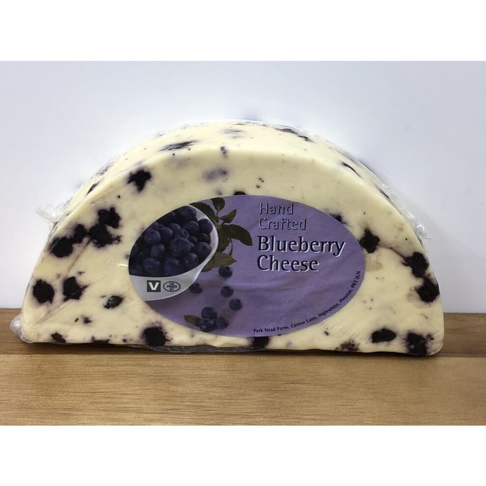 Wensleydale and Blueberry cheese Approx 1kg by great british trading