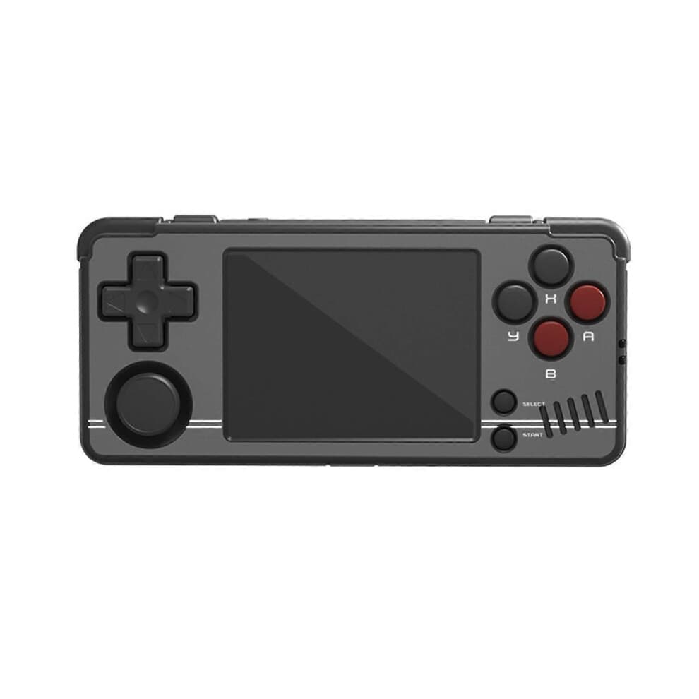 (Gray, One size) Retro Handheld Game Console Classical Color 2.8inch IPS Screen for Nostalgic Players and Family Fun Video Game Player  Black