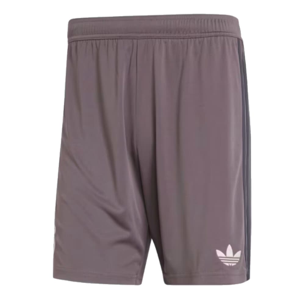 (XL) 2024-2025 Real Madrid Third Shorts (Charcoal)