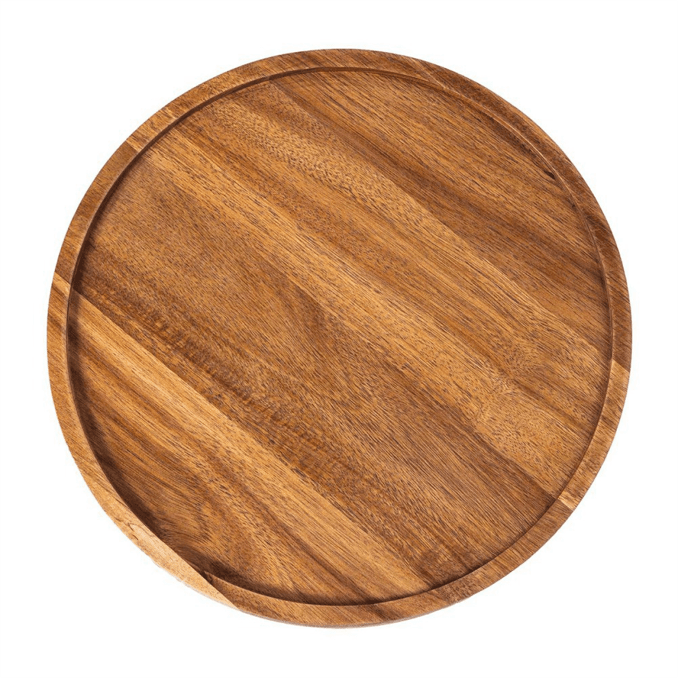 Round Wood Tray,Wooden Serving Tray,Serving Platte
