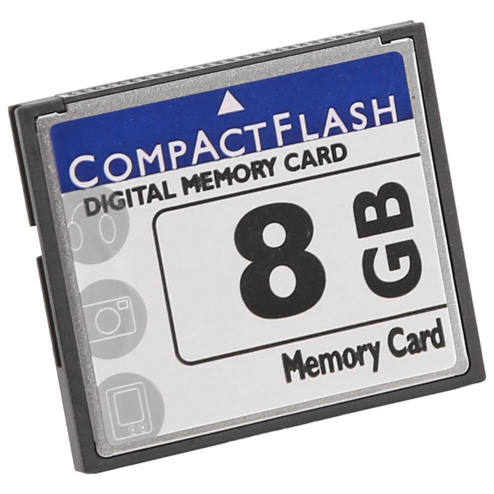 Professional 8GB Compact Flash Memory Card(White&B